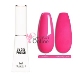 Oja Semipermanenta Barbie Pink Oranjolie Cod 012 Diva Pink